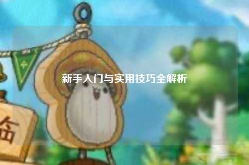 新手入門與實用技巧全解析
