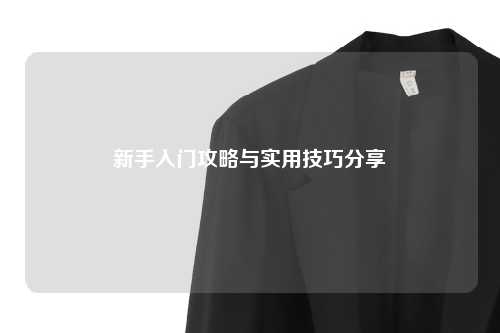 新手入門攻略與實用技巧分享?