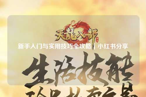 新手入門(mén)與實(shí)用技巧全攻略｜小紅書(shū)分享