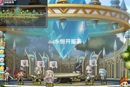 dnf永恒開服表